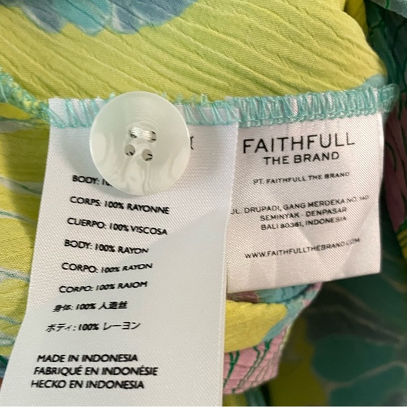 FAITHFULL Rafa Midi Dress Lera Floral
Print New Size 4 - Picture 8 of 8